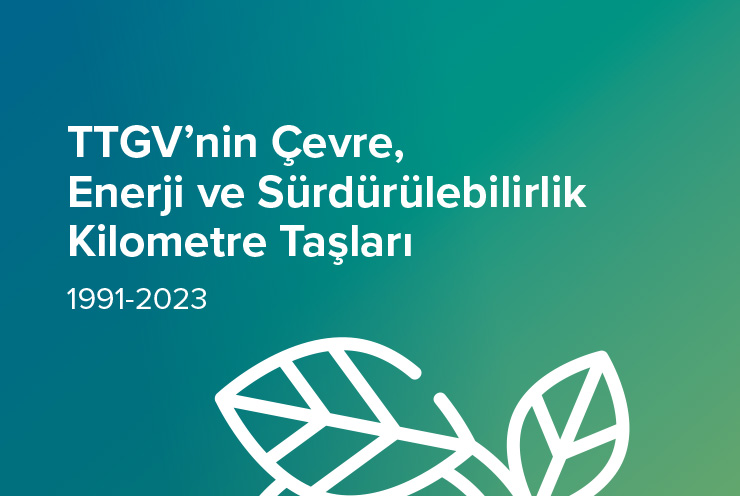 TTGV'nin Çevre, Enerji ve Sürdürülebilirlik Kilometre Taşları